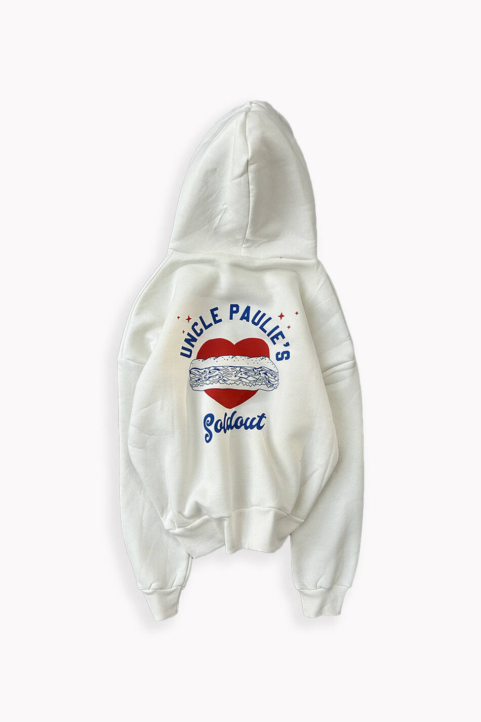 Paulie Ekru Oversize Boxy Fit Hoodie - SOLDOUT