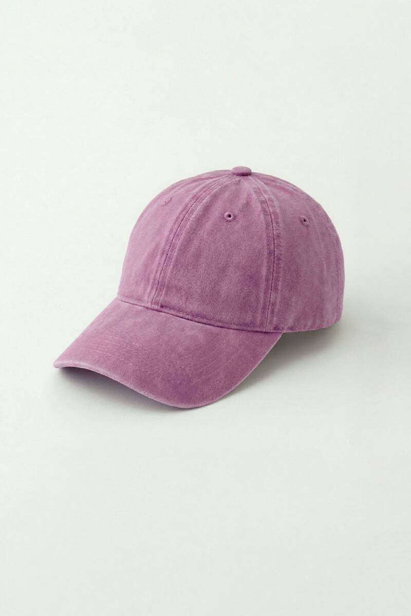 Pembe Asit Yıkamalı Şapka - SOLDOUT