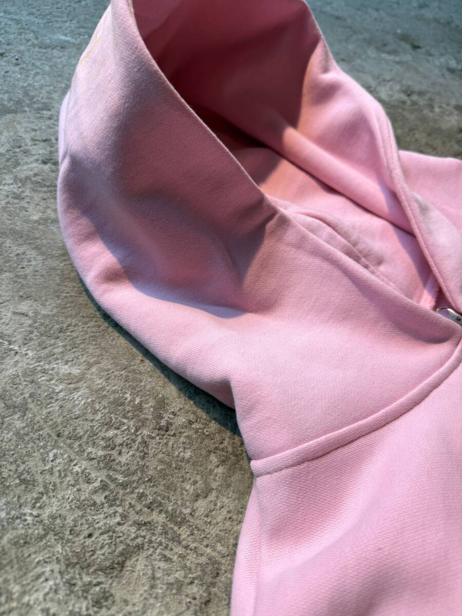 Pembe Heavyweight (450GSM) Oversize Boxy Fit Zip Hoodie - 3