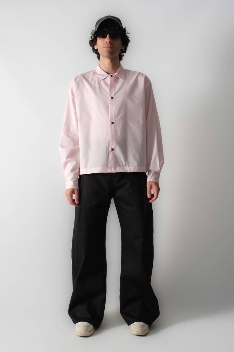 Pudra Oversize Gömlek - 2