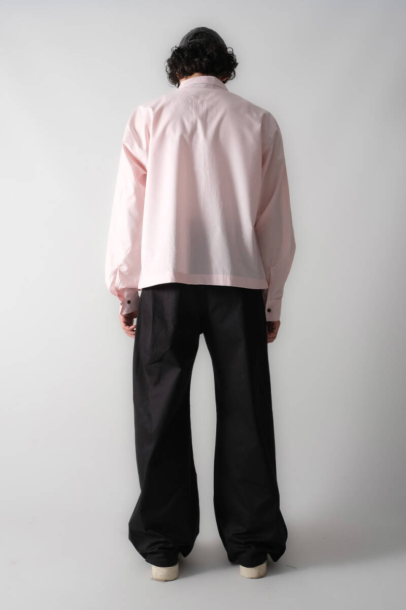 Pudra Oversize Gömlek - 7