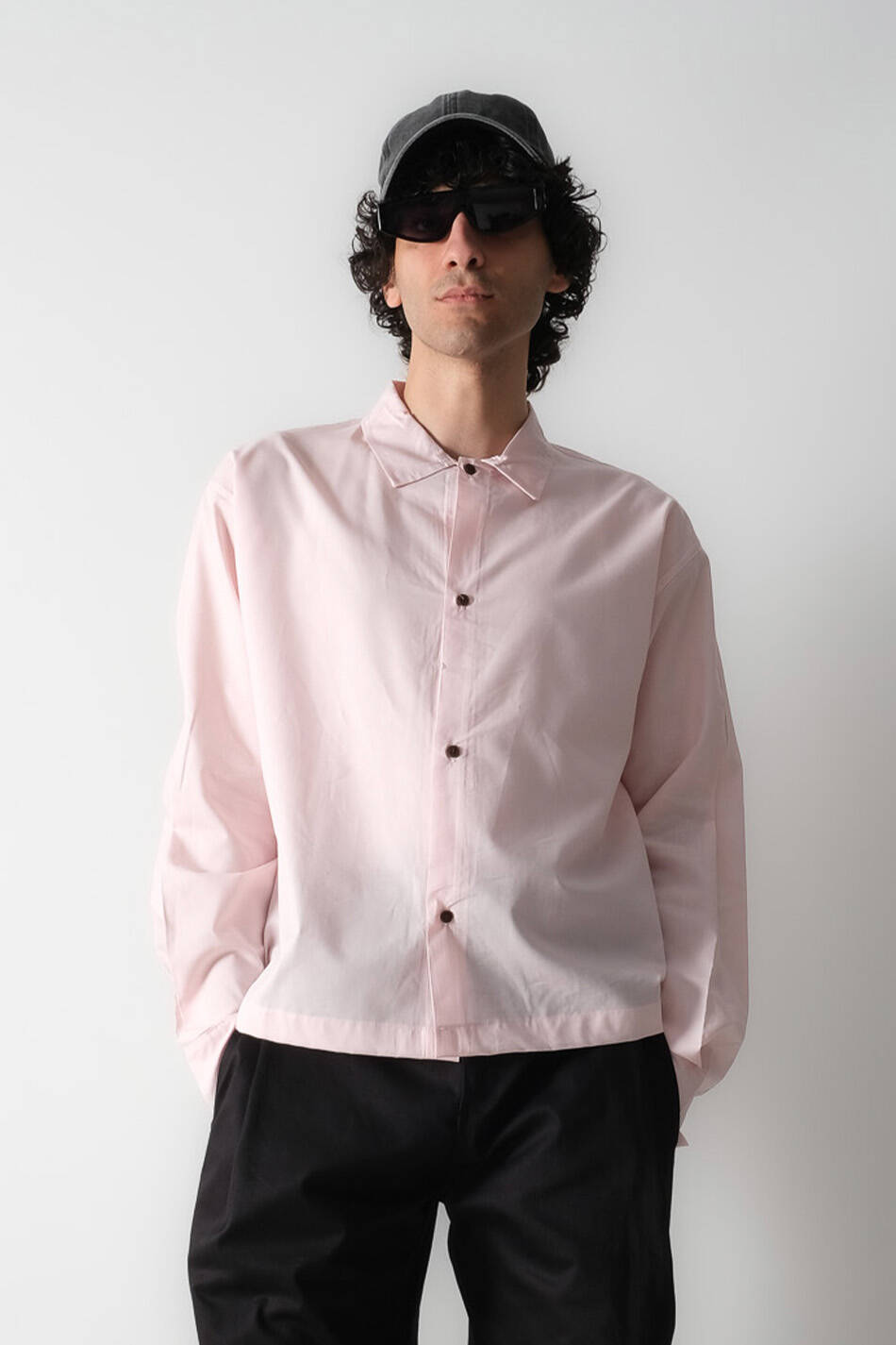 Pudra Oversize Gömlek - SOLDOUT