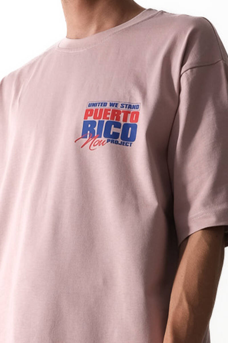 Puerto Rico Pudra Oversize Tişört - 5