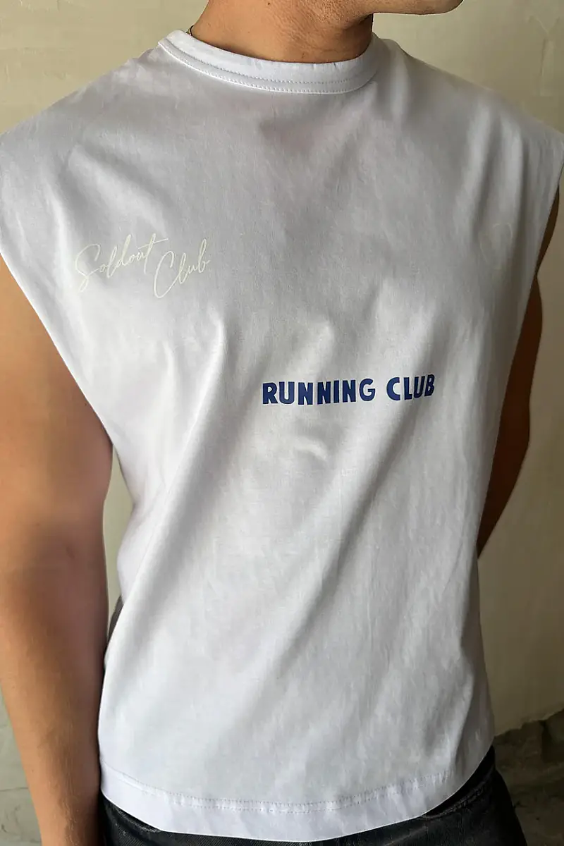 Running Club Kolsuz Tişört - 3