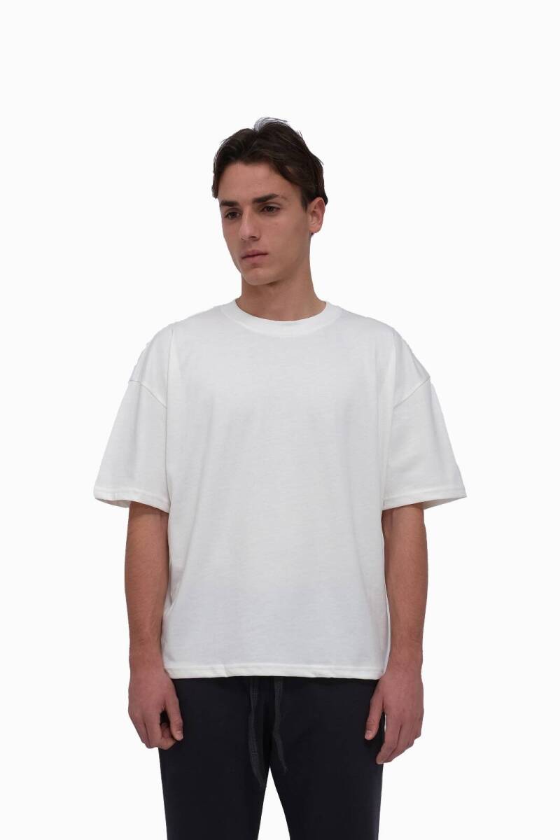Saint Louis Baskılı Oversize Tişört - 2