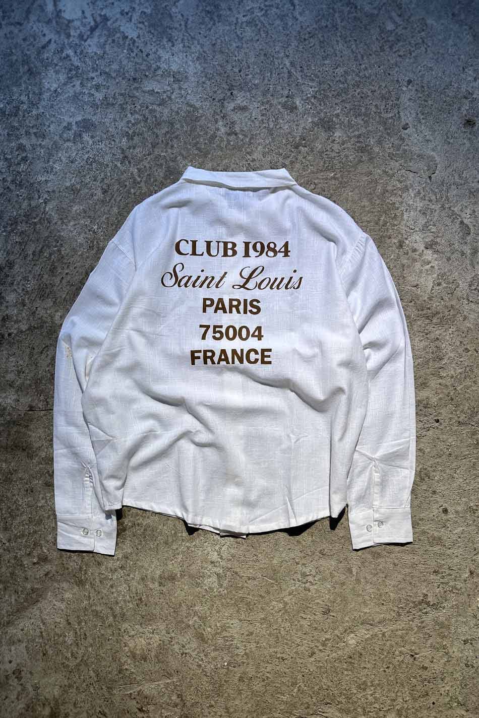 Saint Louis Oversize %100 Pamuk İnce Gömlek - SOLDOUT