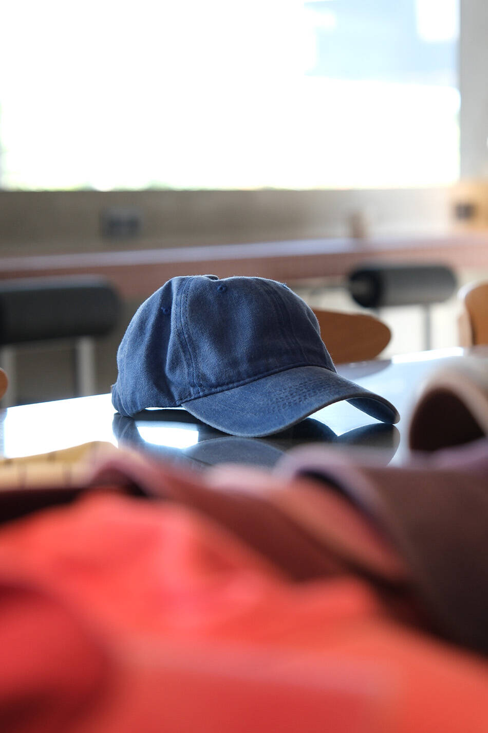 Saks Mavi Asit Yıkamalı Şapka - SOLDOUT