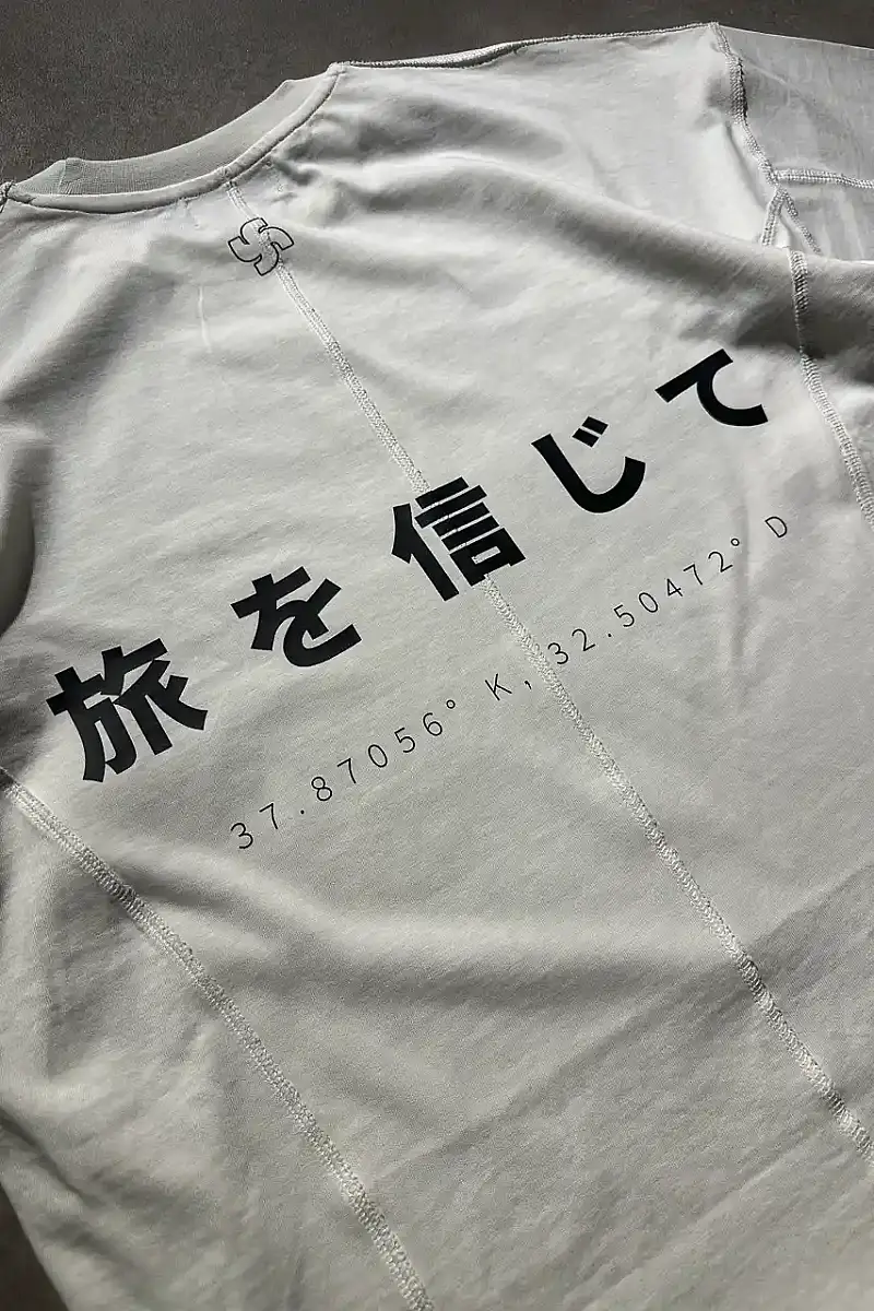 Shinjite Electric Azure Oversize Tişört - SOLDOUT (1)