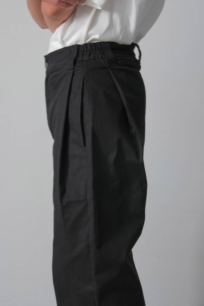 Çift Pileli Baggy Pantolon - 6