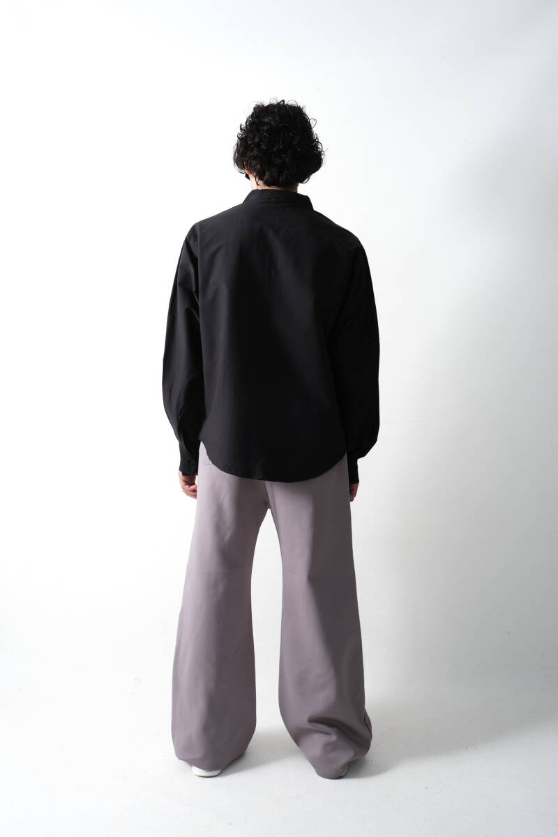 Siyah Essential Oversize Gömlek - 3