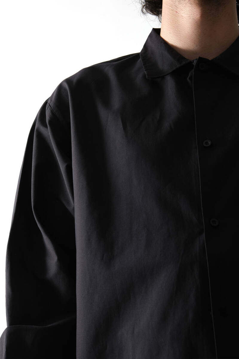 Siyah Essential Oversize Gömlek - 5