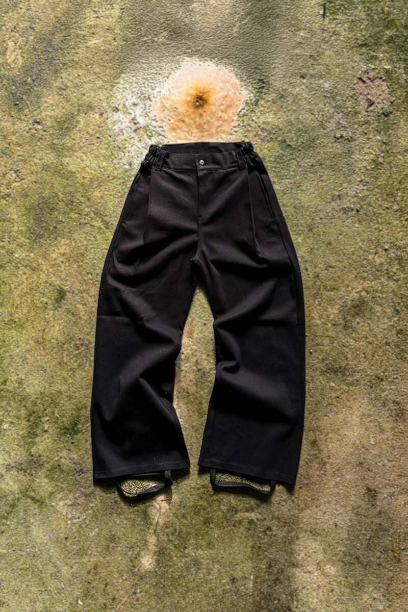 Siyah Fenna V1 Gabardin Pantolon - SOLDOUT