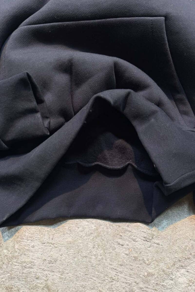 Siyah Heavyweight (550GSM) Oversize Boxy Fit Hoodie - 3