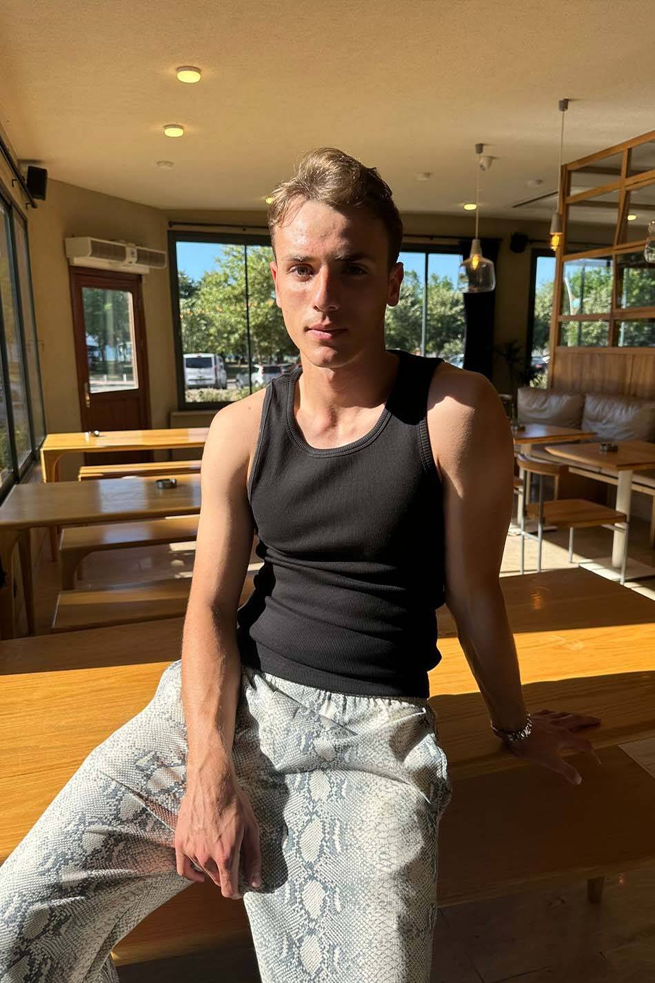 Siyah İnce Askılı Atlet - SOLDOUT