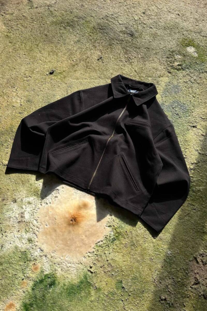 Siyah Workwear Boxy Fit Ceket - 2