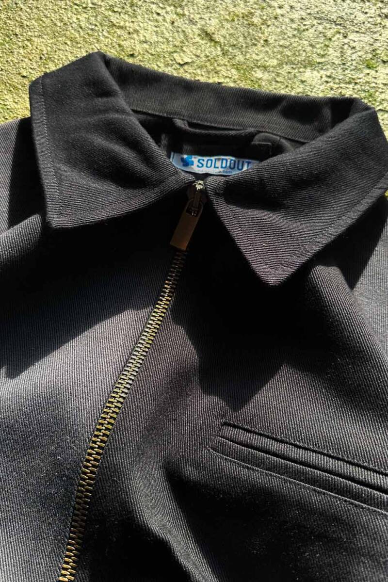 Siyah Workwear Boxy Fit Ceket - 3