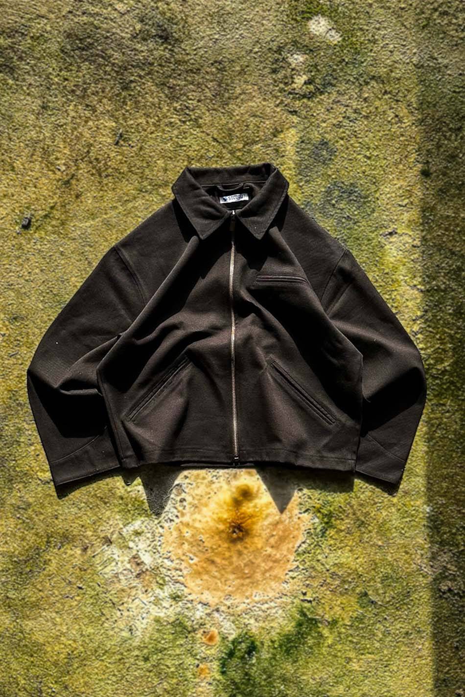 Siyah Workwear Boxy Fit Ceket - SOLDOUT