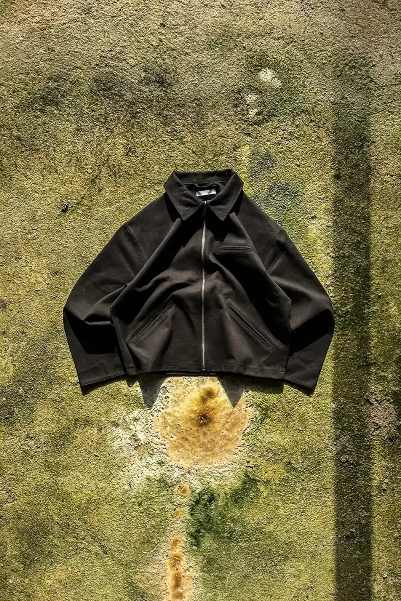 Siyah Workwear Boxy Fit Ceket 