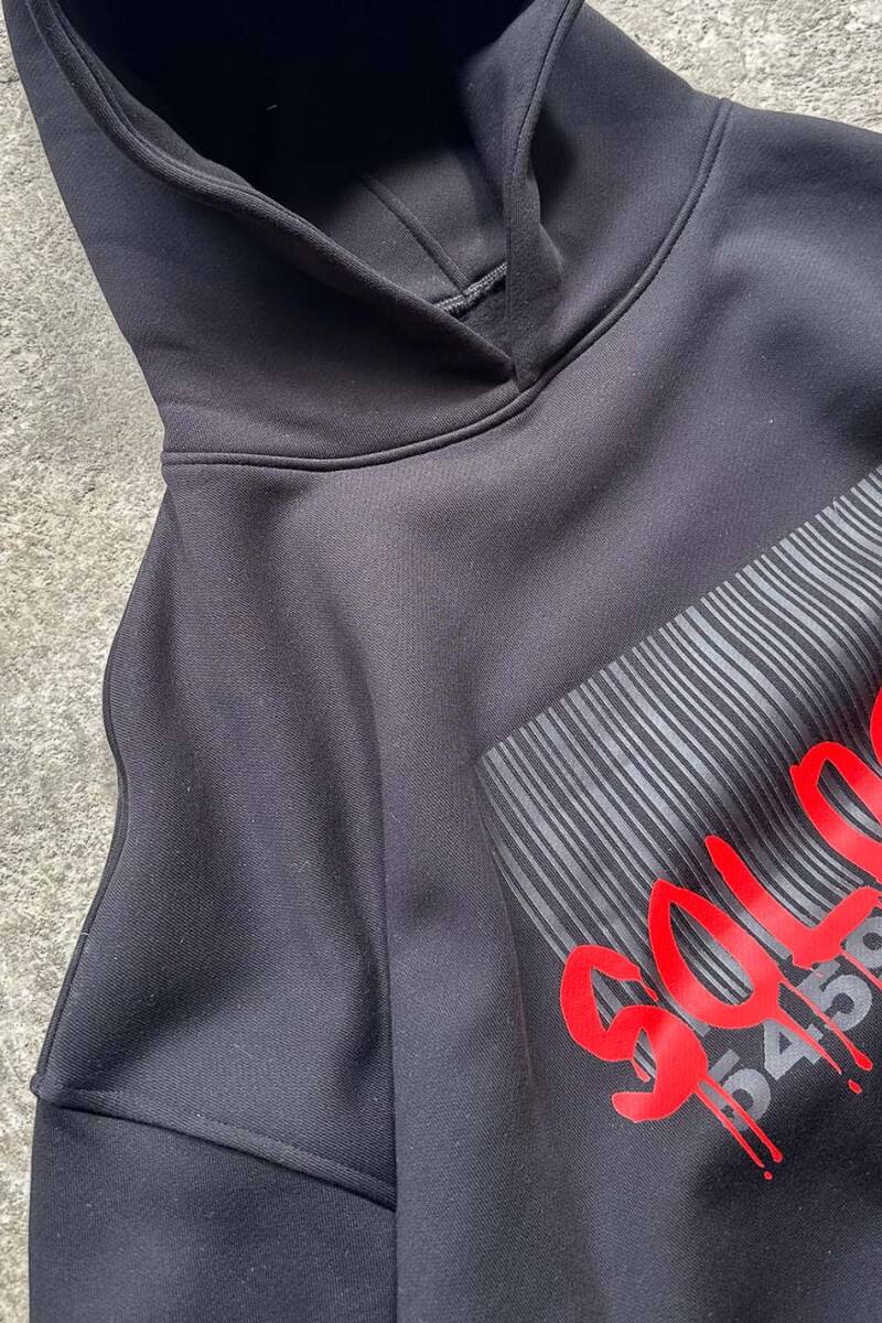 Soldout Barcode Oversize Boxy Fit Hoodie - 3