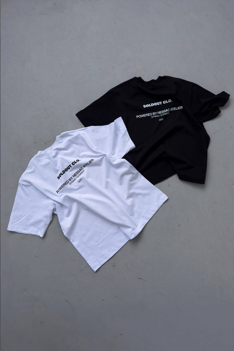 Soldout Clo. Siyah Oversize Tişört - 4