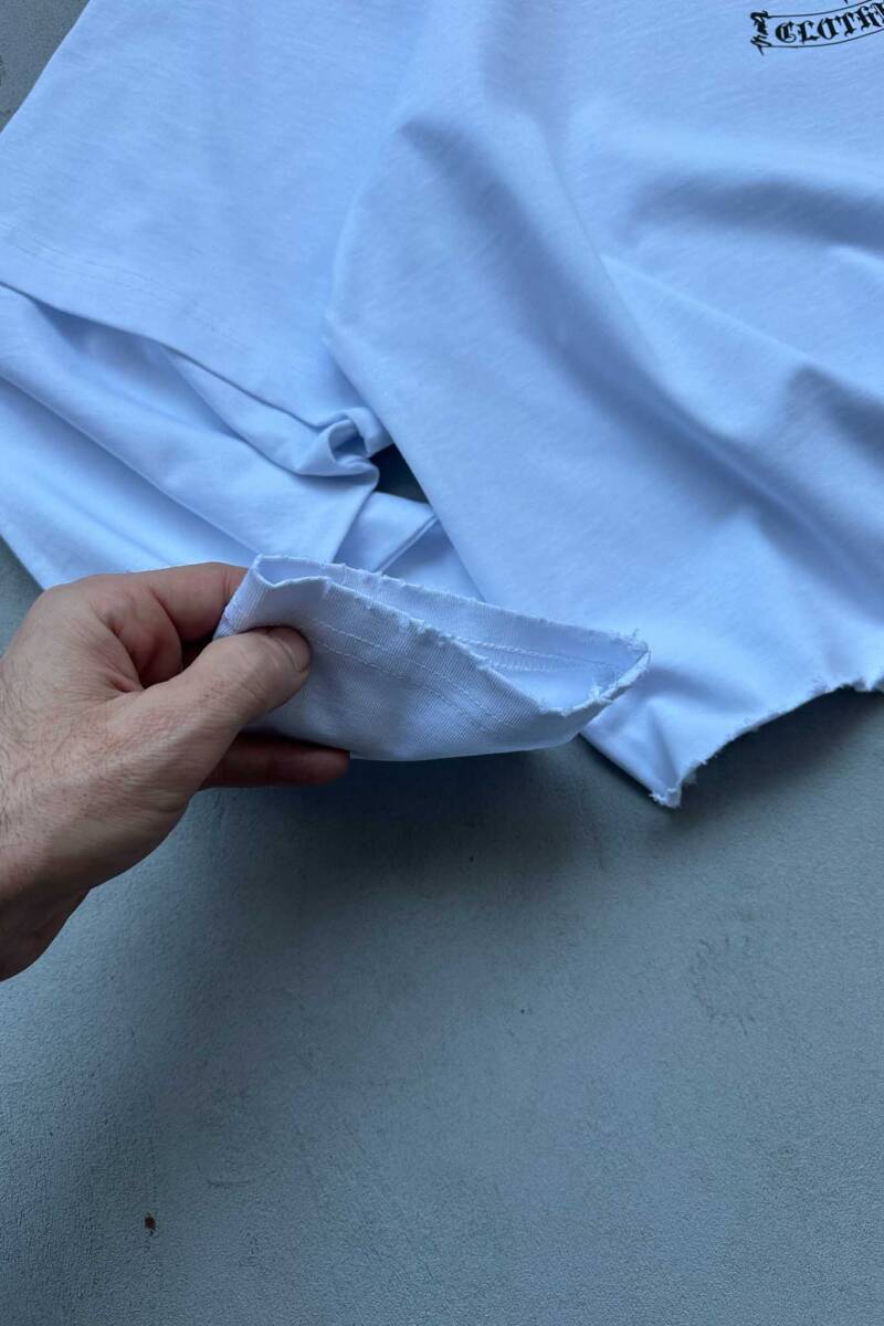 Soldout Dragon Beyaz Layered Long Sleeve Tee - 5