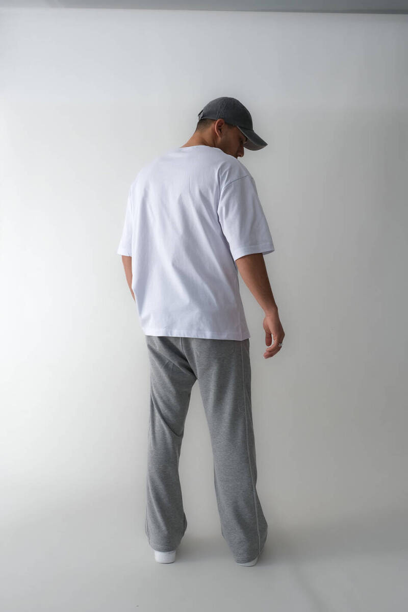 Studio Baskılı Oversize Tişört - 2