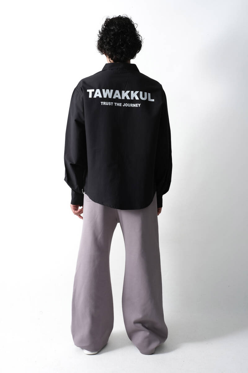 Tawakkul Siyah Essential Oversize Gömlek - 2