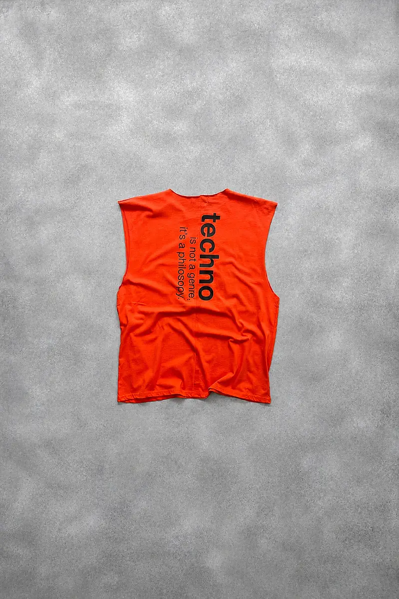 Techno Baskılı Sporcu Atlet - 1