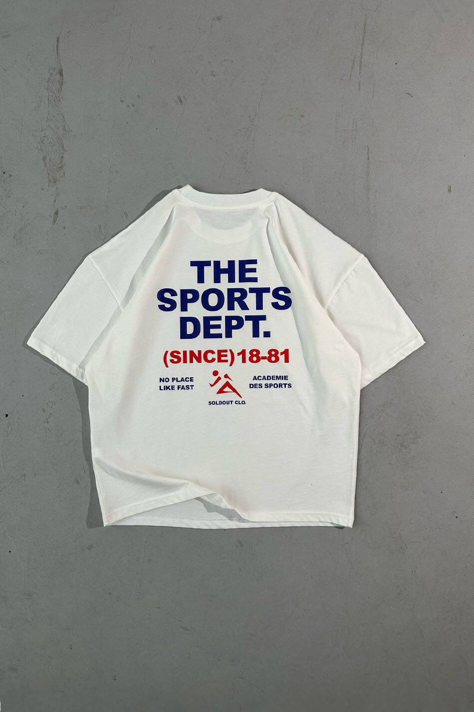 The Sports Dept Baskılı Oversize Tişört - SOLDOUT