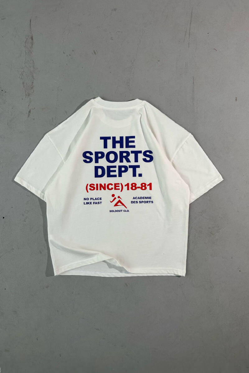 The Sports Dept Baskılı Oversize Tişört - 1