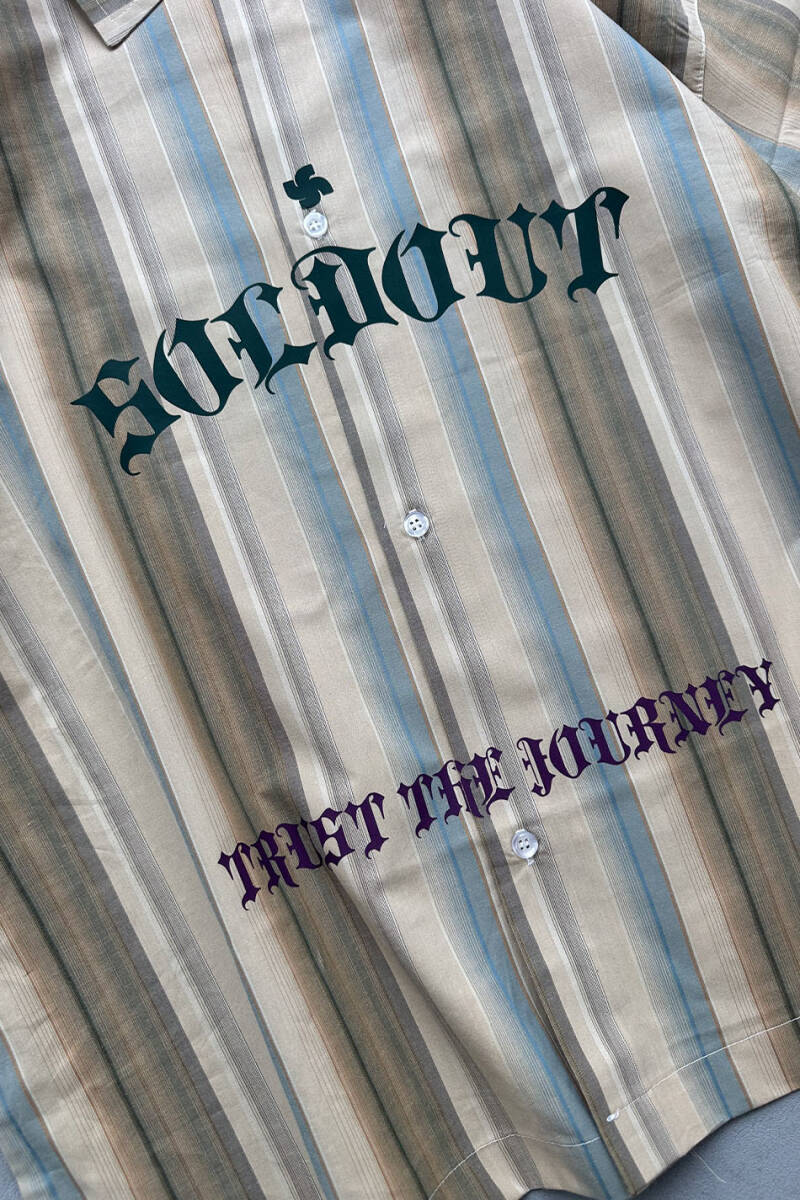 Trust The Journey Karışık Renkli Oversize Gömlek - 4