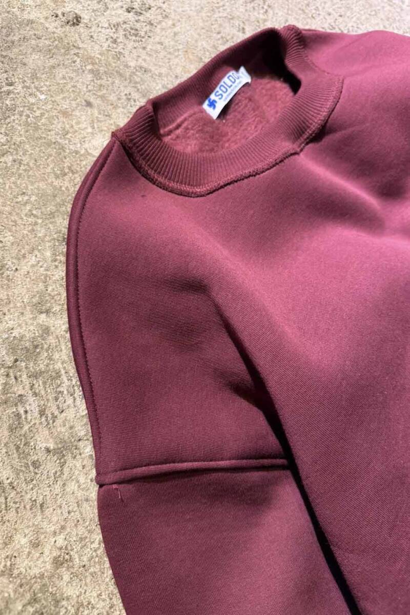 Vişne Çürüğü Oversize Boxy Fit Sweatshirt - 11