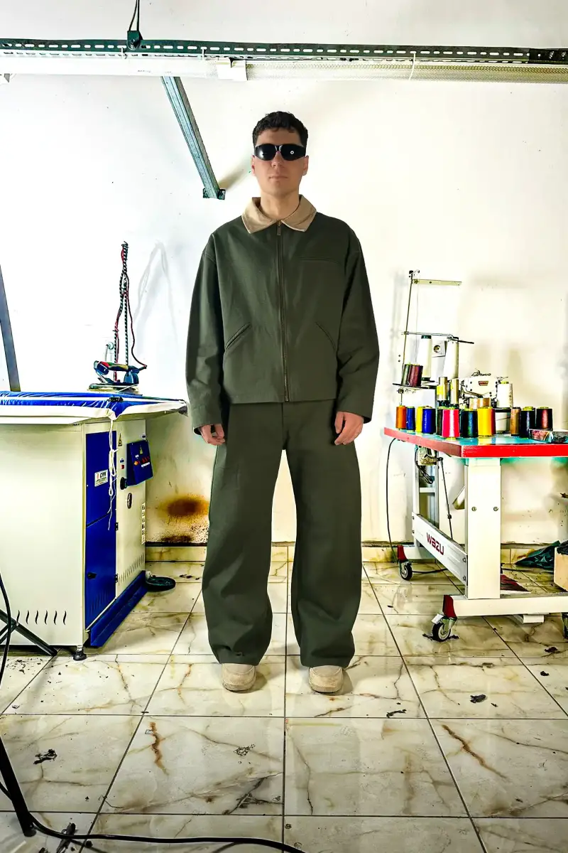 Yeşil Fenna V1 Gabardin Pantolon - SOLDOUT (1)