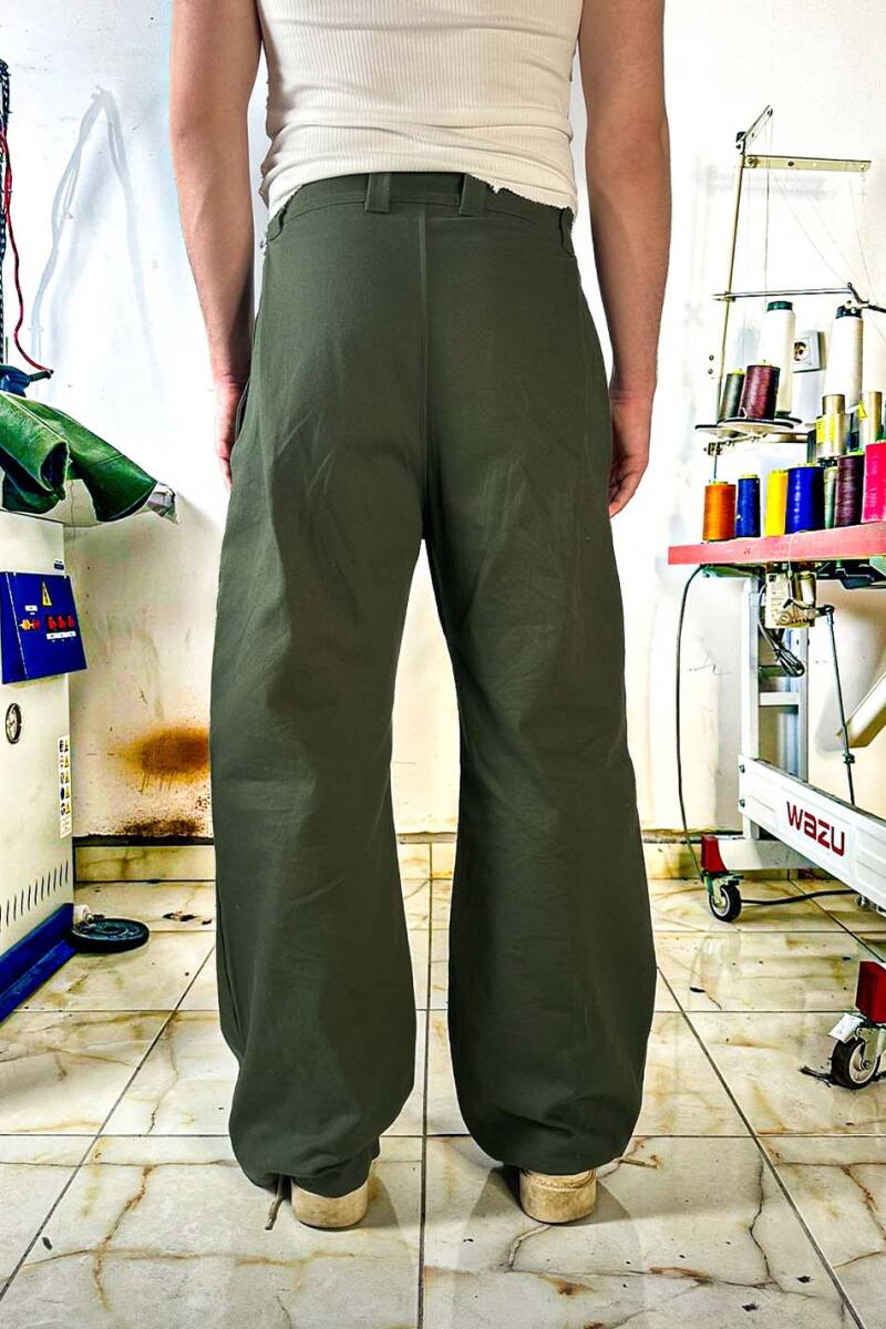 Yeşil Fenna V1 Gabardin Pantolon - 5
