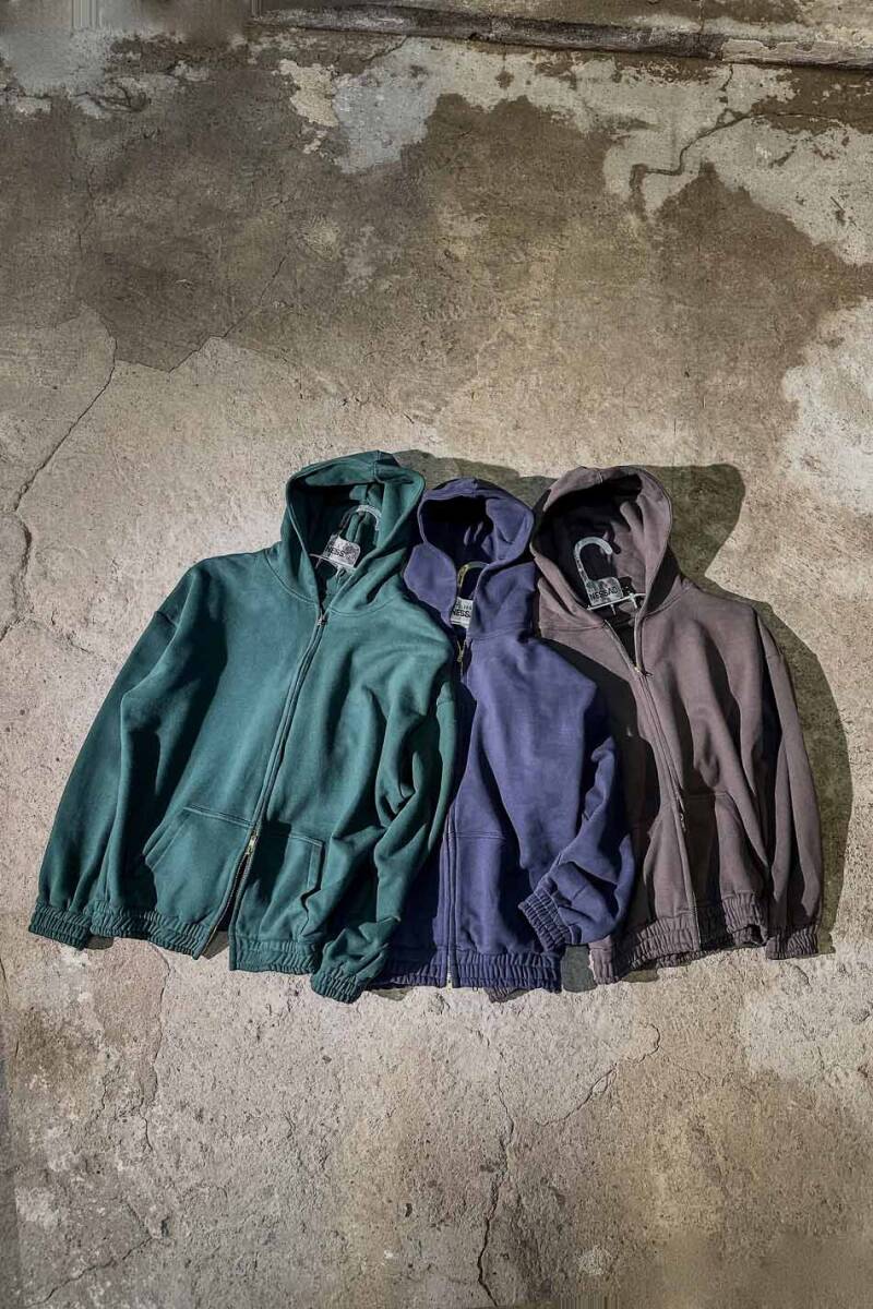 Yeşil Heavyweight Oversize Boxy Fit Zip Hoodie - 3