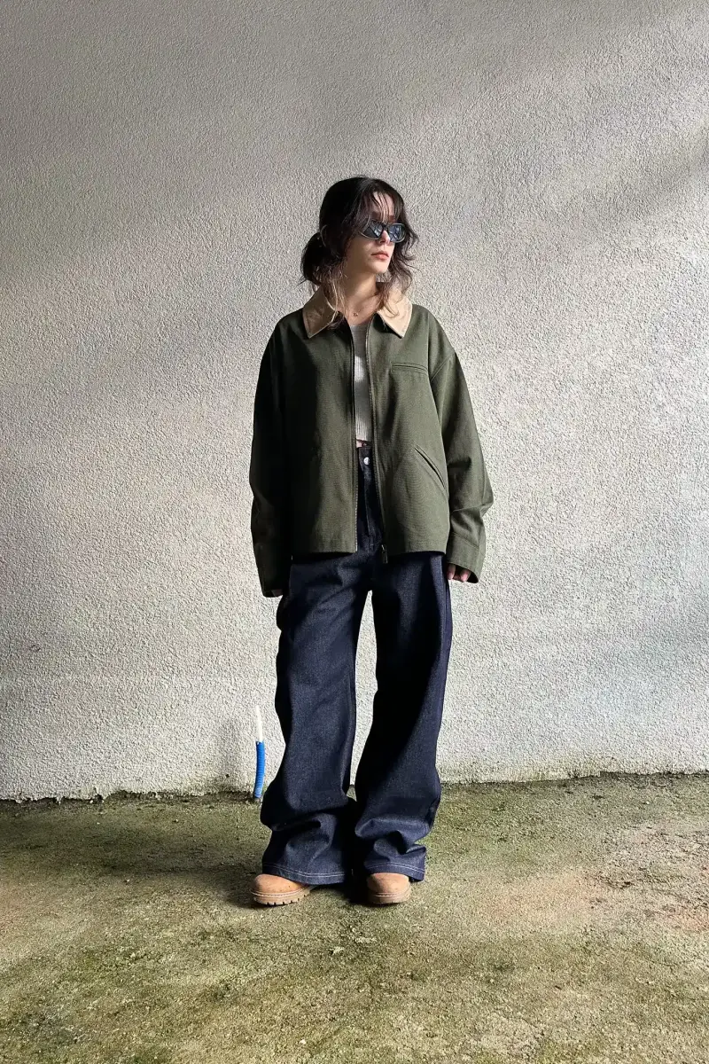 Yeşil - Lacivert Workwear Takım - 3