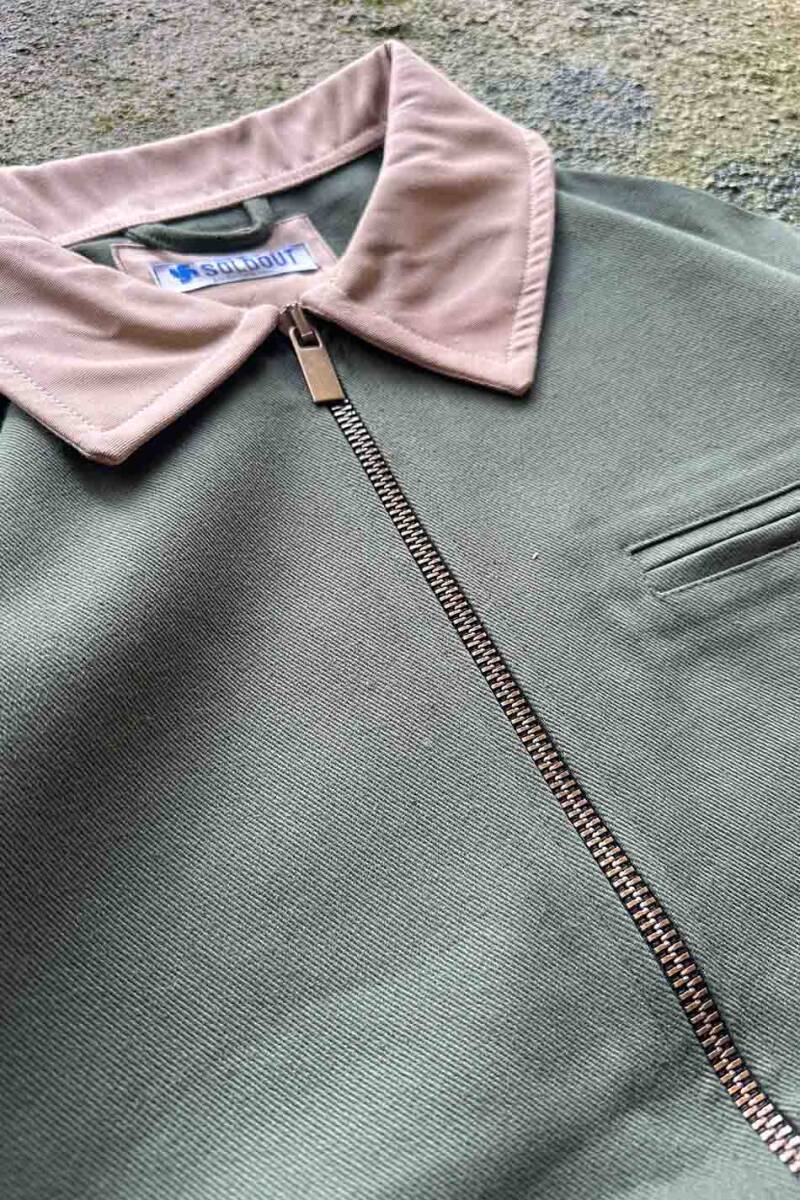 Yeşil Workwear Boxy Fit Ceket - 2