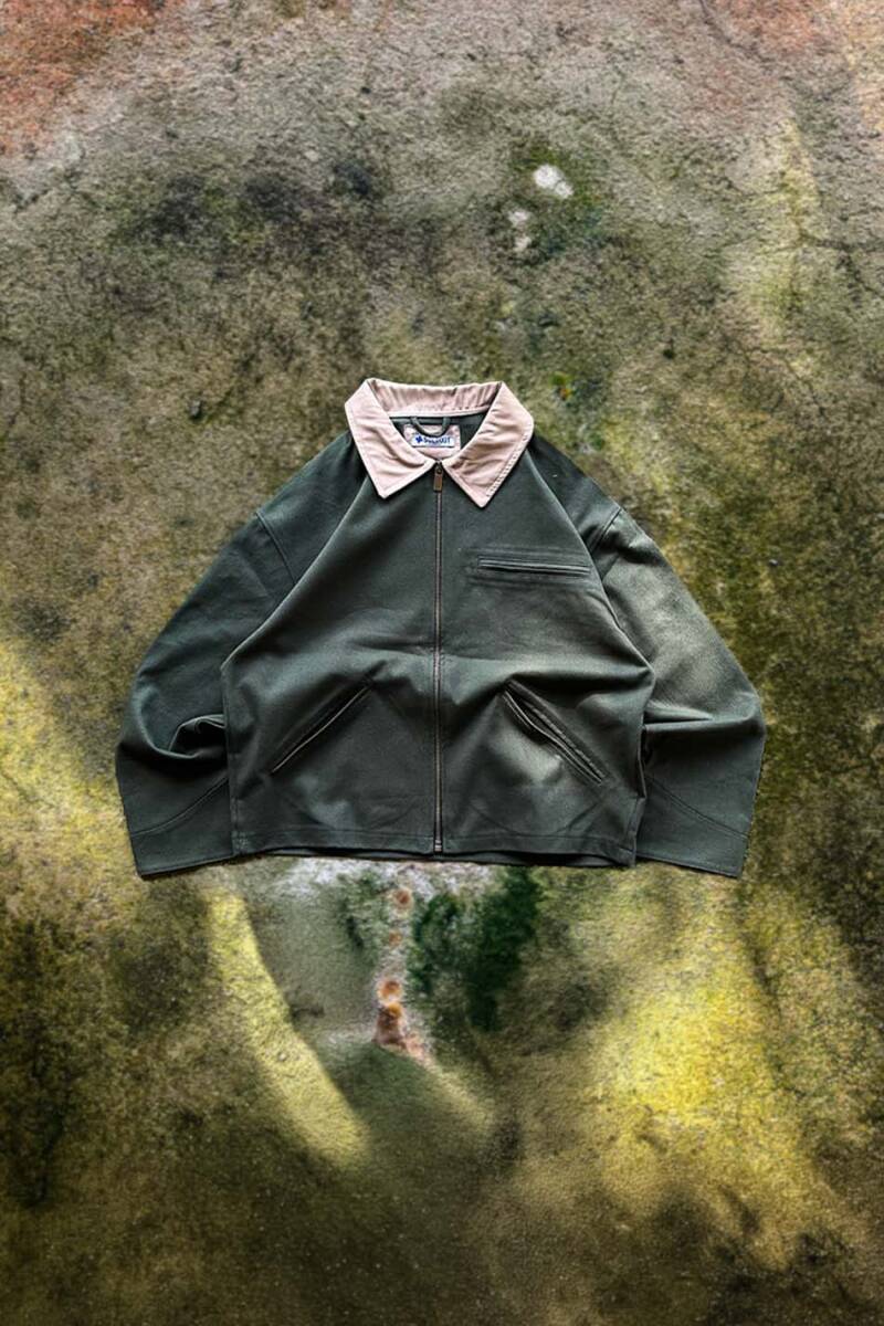 Yeşil Workwear Boxy Fit Ceket - SOLDOUT