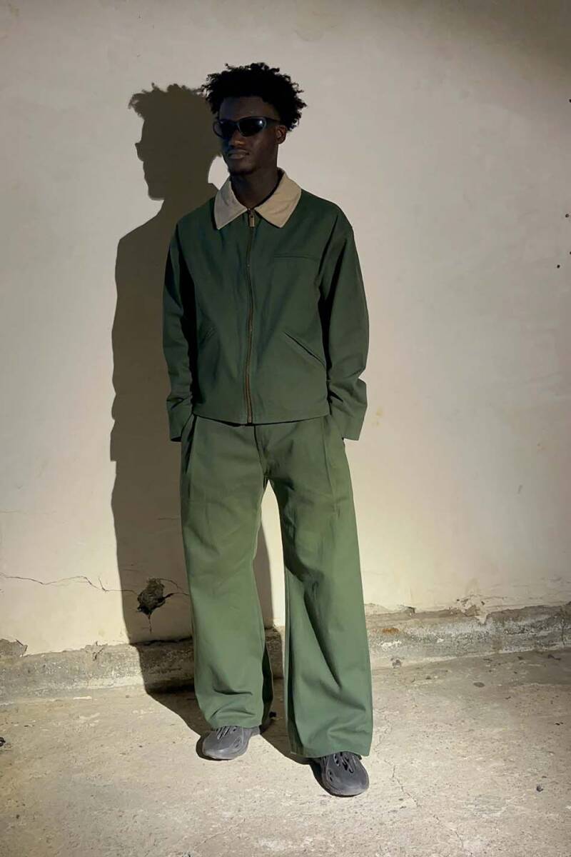 Yeşil Workwear Boxy Fit Ceket - 7