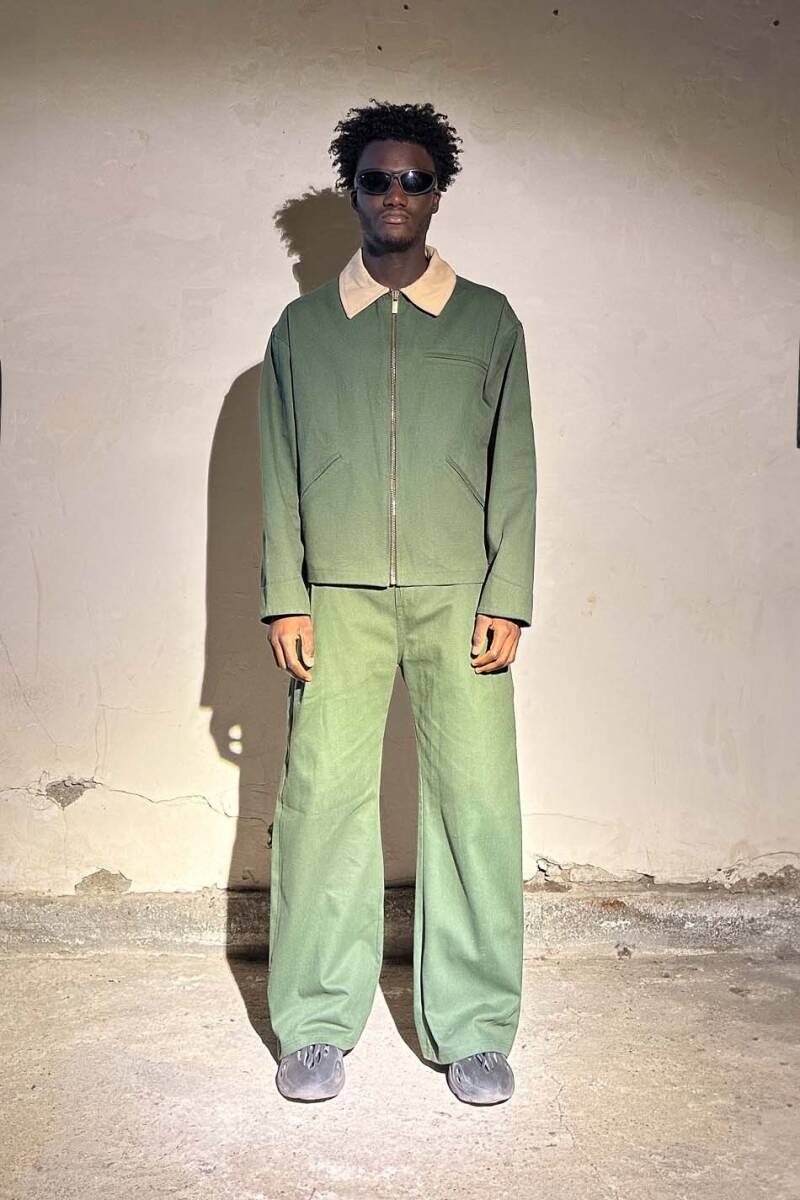 Yeşil Workwear Boxy Fit Ceket - 6