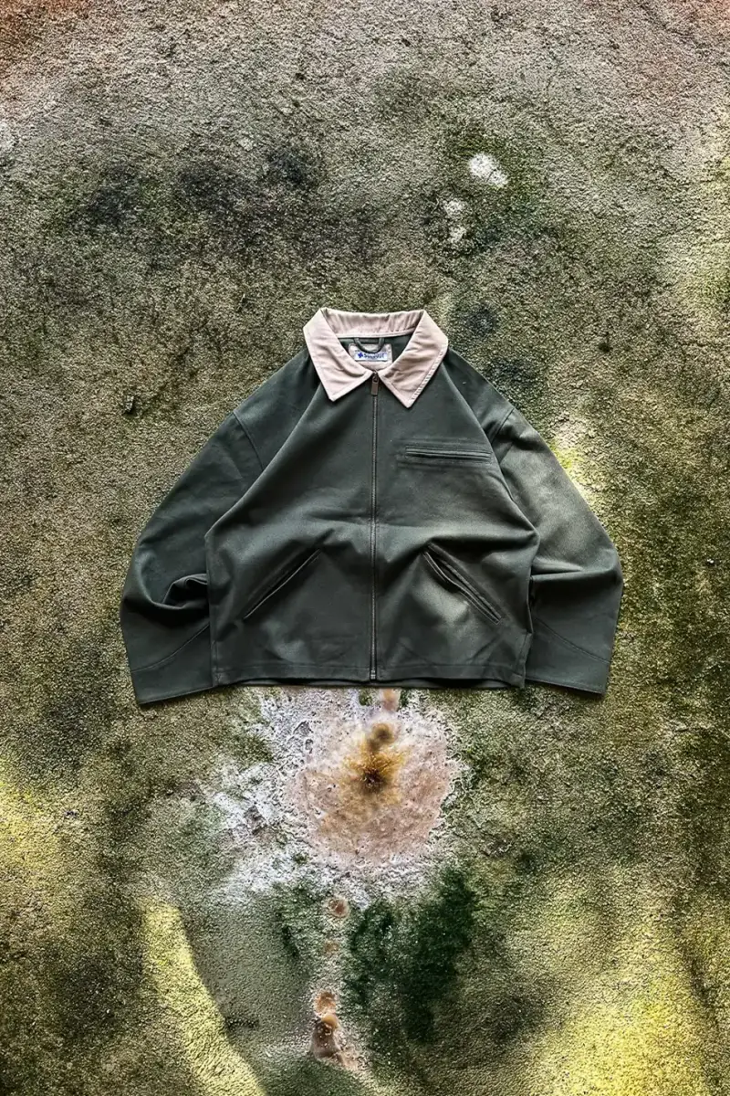 Yeşil Workwear Boxy Fit Ceket 