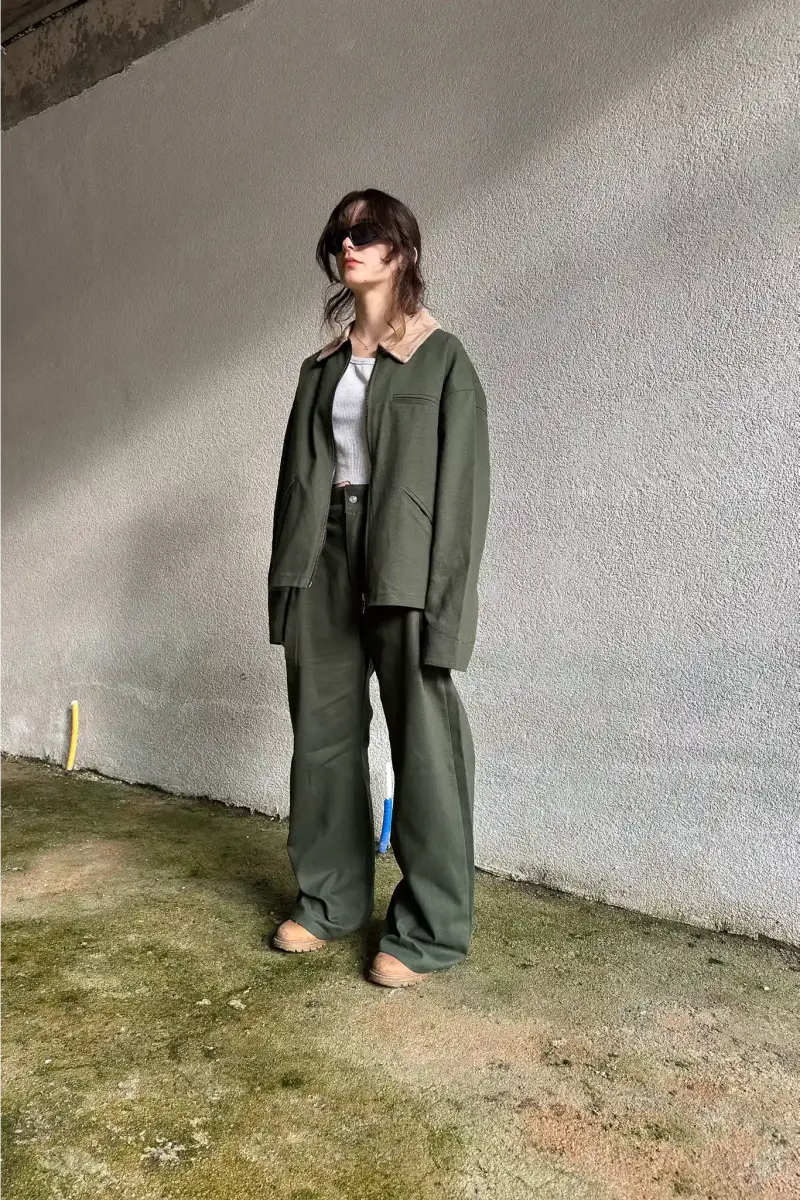 Yeşil Workwear Takım - 8