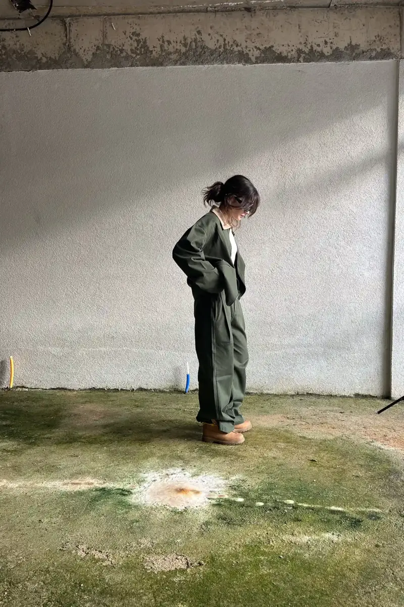 Yeşil Workwear Takım - 9