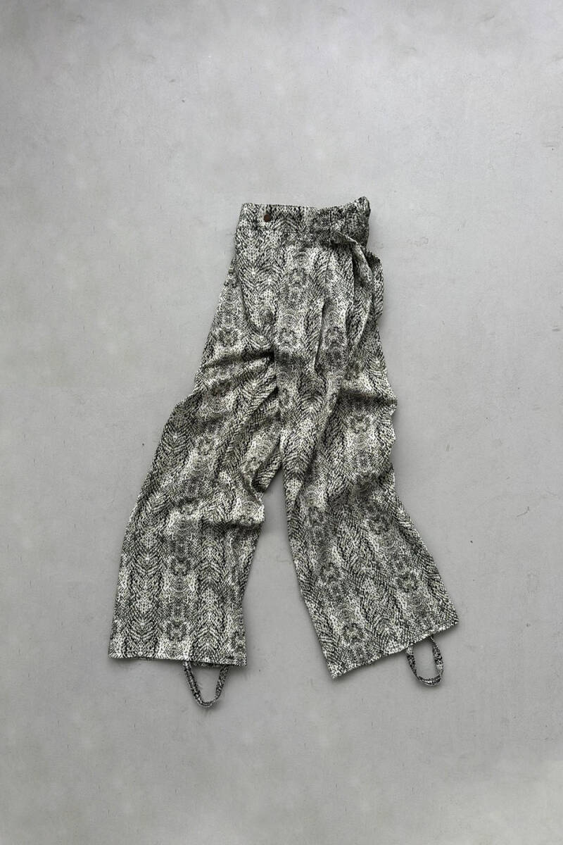 Yılan Derisi Desenli Fenna V1 Pantolon - 3