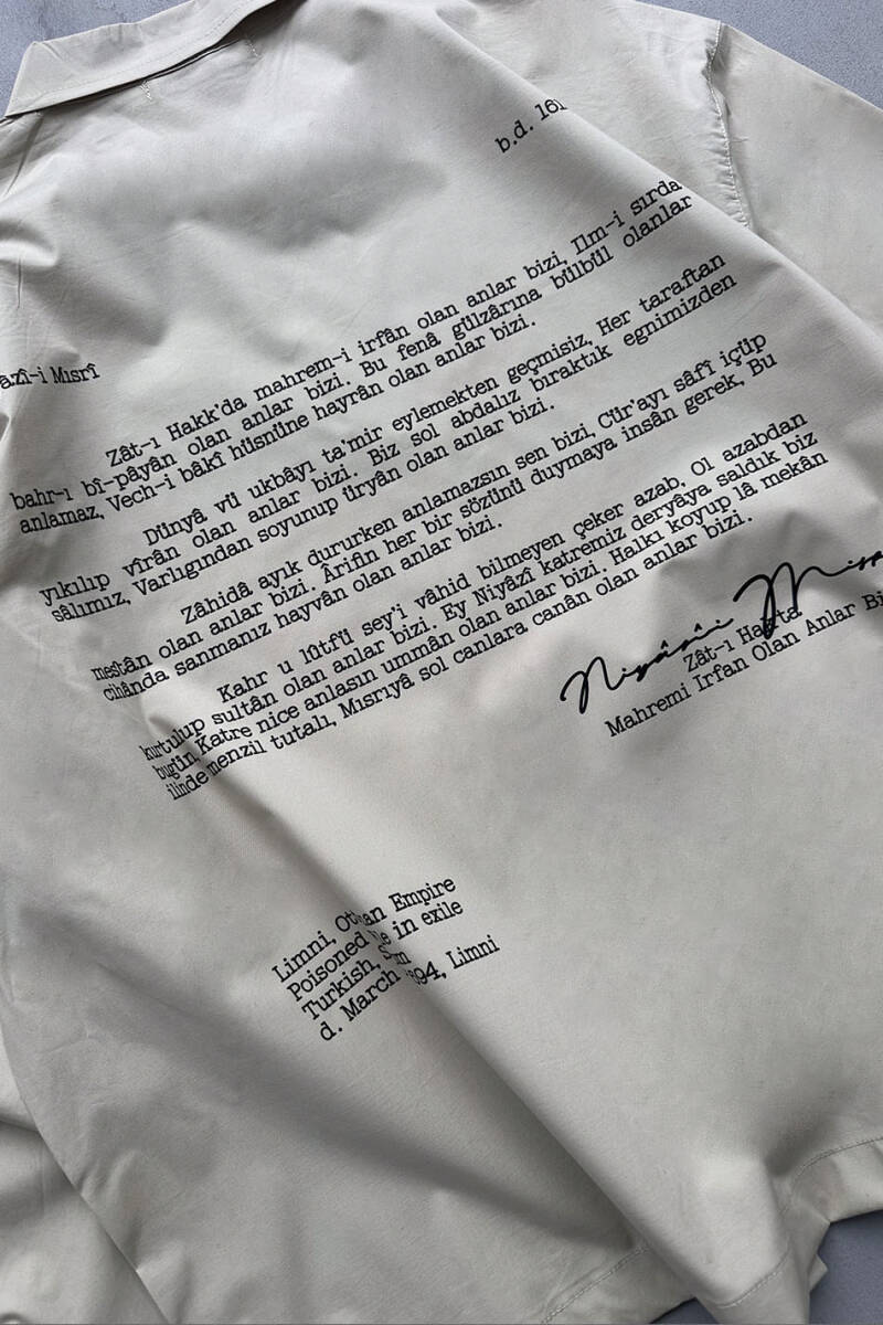 Zat-ı Hak'ta Oversize Gömlek - SOLDOUT (1)