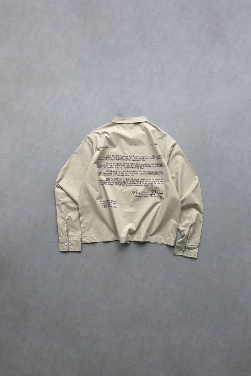 Zat-ı Hak'ta Oversize Gömlek - SOLDOUT